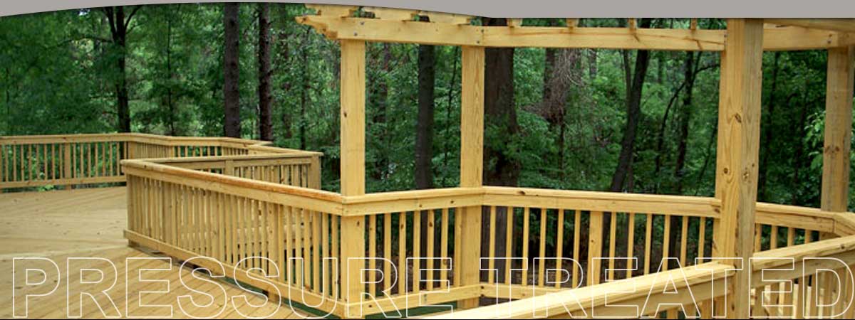 Better Brand Pressure Treated products by Holbrook Lumber Company