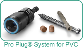 Holbrook Lumber Products - Pro Plug System for PVC