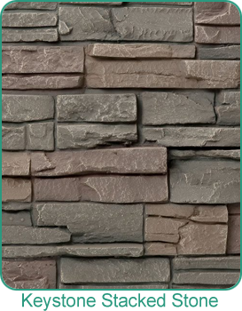 Holbrook Lumber Keystone Stacked Faux Stone by GenStone